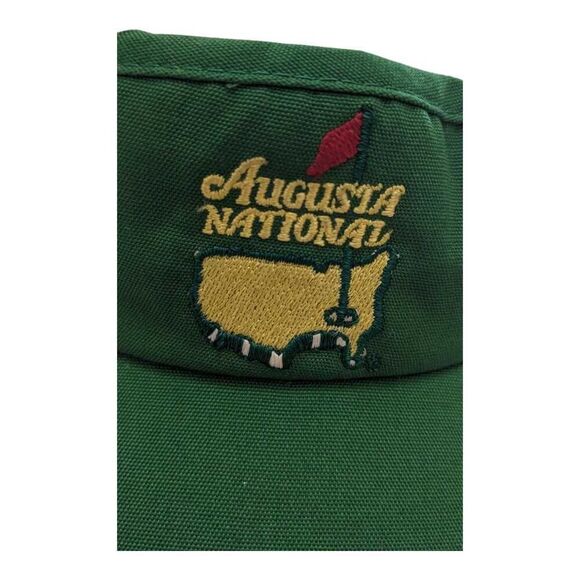 Vintage Augusta National Golf Club Members Only Texace Visor 80s 90s USA Made - Picture 2 of 5